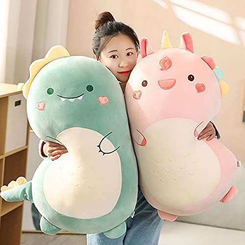 Kekeso Dinosaur Plush Hugging Pillow 17.71in, Cute Stuffed Animal Toy