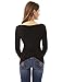 PattyBoutik Women's Boat Neck Ribbed Asymmetrical Sweater