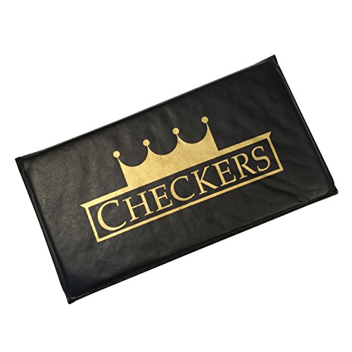 WE Games Magnetic Checkbook Checkers - Great for Travel