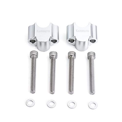 kemimoto 7/8" Handlebar Risers 30mm Height for ATV Dirt Bike Pricepulse