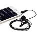 Best Lapel Microphone for iPhone, iPad, iPod Touch, Samsung Android and Windows Smartphones - PROFESSIONAL STUDIO QUALITY - 5 Foot Cable - Satisfaction Guaranteed