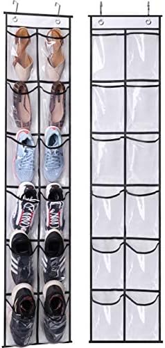 MISSLO Over The Narrow Door Shoe Organizer