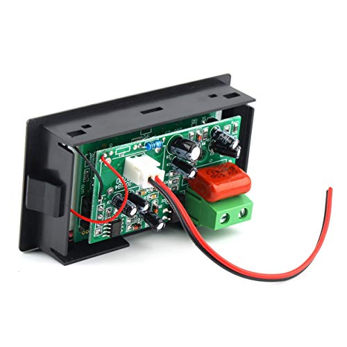Qewmsg AC Digital Ammeter Voltmeter LCD Panel Amp Volt Meter 100A 300V 110V 220V