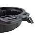 Capri Tools CP21021 Portable Oil Drain Pan, Anti-Freeze, Black