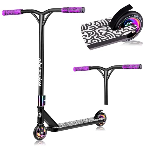LIONELO WHIZZ Stunt Scooter, ABEC-9 Kugellager, Aluminium Deck