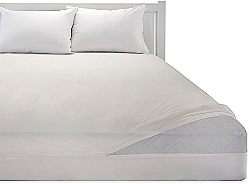 Fit Mattress Protector Waterproof Zippered Cover - Soft Hypoallergenic Breathable Material Twin Size