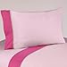 3pc Twin Sheet Set for the Pink and Green Flower Collection Bedding Set by Sweet Jojo Designs
