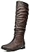 DREAM PAIRS STAND Women's Fashion Casual Faux Fur Lining Slouchy Knee High Fall/Winter Riding Boots