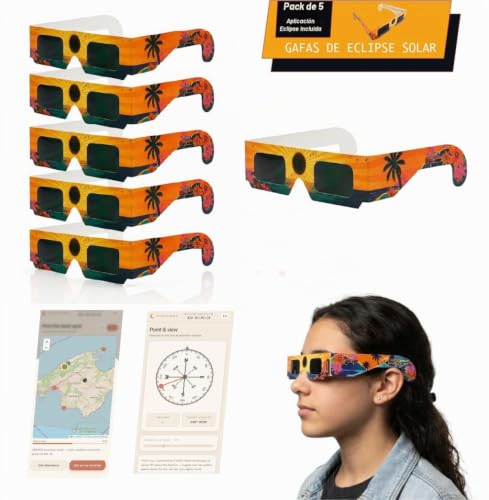 Syntherma Solar Eclipse Glasses Certified EN ISO 12312-2 and CE