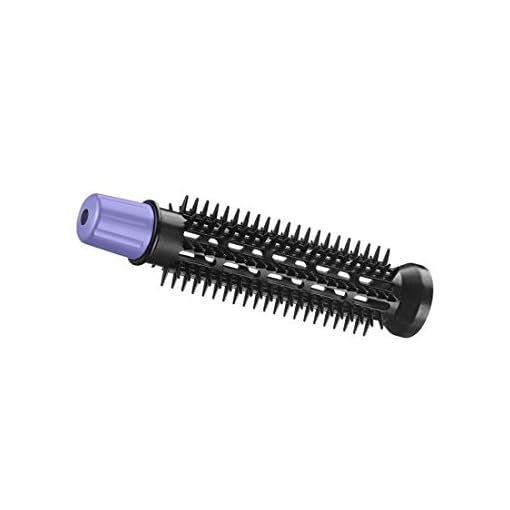 Conair 2-in-1 Hot Air Brush, Purple & Black