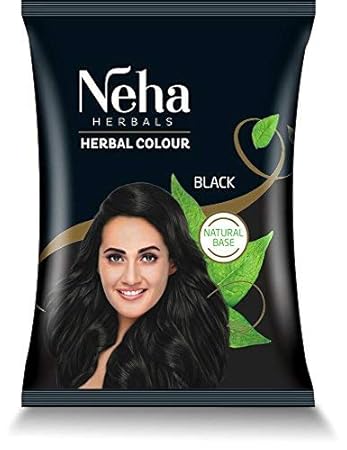 NEHA HERBAL BLACK COLOUR 10g (pack of 10)