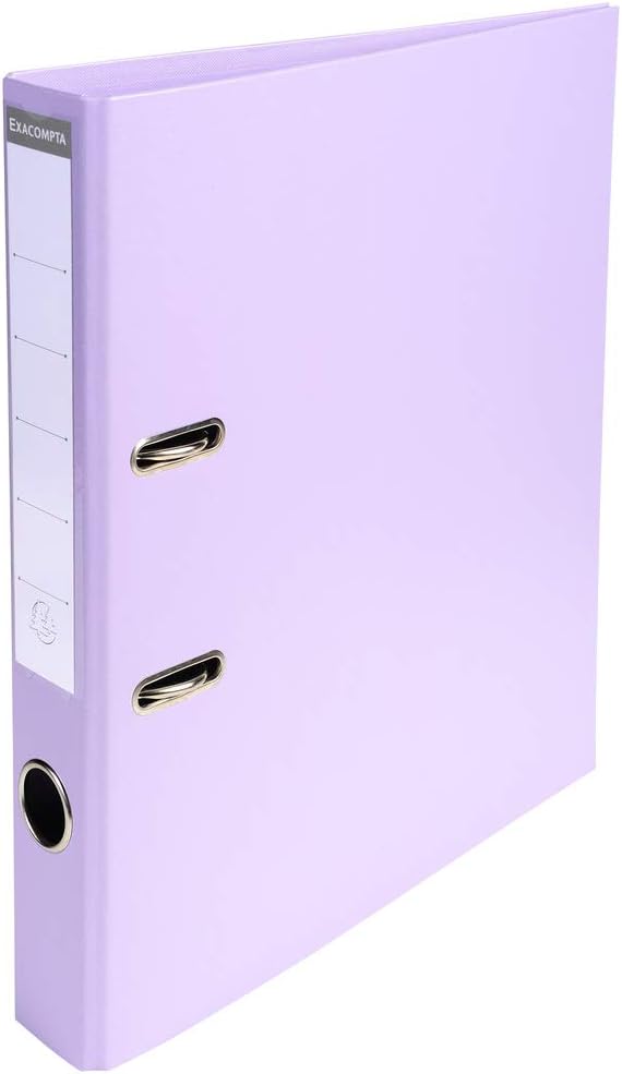 Exacompta 50 mm PVC Lever Arch File - Lilac