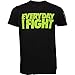 Tapout Chael Sonnen UFC 159 Walkout T-Shirt - Everyday I Fight - Black/Line Green XX-Large