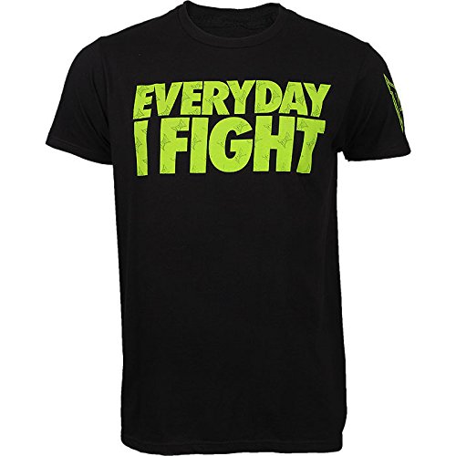 Tapout Chael Sonnen UFC 159 Walkout T-Shirt - Everyday I Fight - Black/Line Green XX-Large