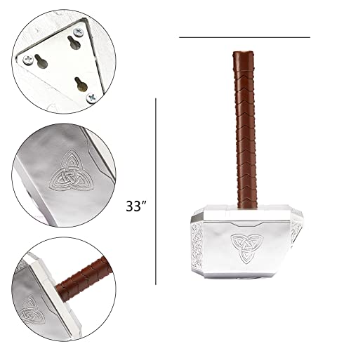 Thor's Hammer Mjolnir Toilet Paper Roll Holder Gag, Stocking Stuffer