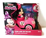 Disney Junior Minnie Push and Go Racer Car with Light and Sound