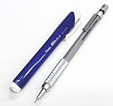 Pentel Graphgear 500 Automatic Drafting Pencil,roulette Grip & Metal Body Model -0.5mm- & Pentel Ain Clic Retractable Pen-type Triangle Eraser Professional Value Set(with Values Japan Original Discription of Goods)
