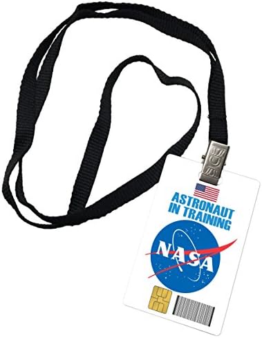 NASA Astronaut in Training Novelty ID Badge Prop Costume
