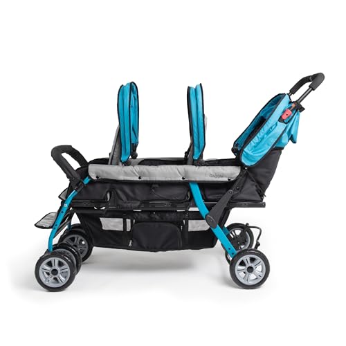 Gaggle by Foundations Compass Seat Stroller Triple Stroller