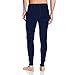 100% Merino Wool Bottoms Men's Midweight Base Layer Pants - Long Johns - Thermal Underwear - Hiking Men's Base Layer - Navy Blue -Medium