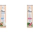 NAIR Prep & Smooth Face Exfoliating Facial Hair Remover Bundle with Collagen and Hyaluronic Acid, 1.76 oz