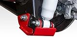 Rancho RS62125 rockGEAR Plate Rear Shock and Control Arm Skid Red Kit Pair
