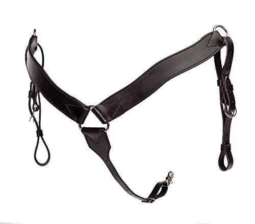 Colorado Saddlery The Black All Around Breast Collar