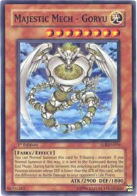 Yu-Gi-Oh! - Majestic Mech - Goryu (EOJ-EN016) - Enemy of Justice - 1st Edition - Super Rare