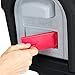 Simplay3 Classic Plastic Residential Mailbox & Post Mount Combo Kit with 2 Access Doors - Black