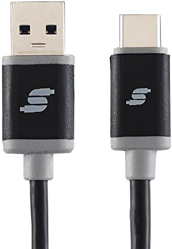 Sinseader 3.3ft Type C,USB C to USB 3.0 (USB 3.1 Gen 1) Cable for Apple Macbook 12", Nexus 6P, 5X, Pixel, OnePlus 2, Asus Zen AiO and Other USB C Devices, Black
