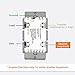 3-Way Smart WiFi Dimmer Light Switch, in-Wall, No Hub Required, Compatible with Alexa and Google Home (WF31)