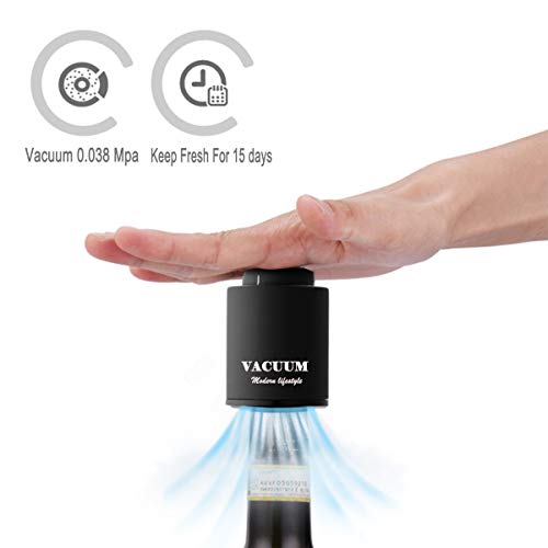 5 Bottle+Stoppers+Vacuum+Reusable+Preserver