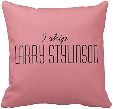 AHArtSaleStore O10L Larry Stylinson I Ship it and Quotes Decoration Pillow Case Cushion Cover 18 inch