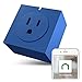 Zettaguard S31-Blue Wi-Fi Smart Plug Outlet, Compatible with Alexa, Timer Switch Socket, Energy Meter, Wireless Remote Control your Electronics from Smartphone or Tablet, Blue
