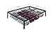 Olee Sleep 18inch Tall  Non-slip Support S-3500 High Profile Platform Bed Frame, Queen