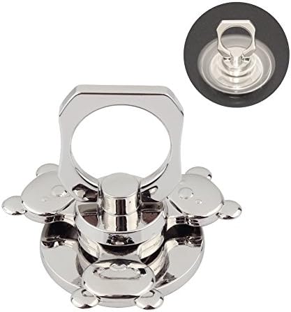 Multifunction Fidget Spinner, Finger Ring Stand, Cell Phone Holder - ADHD Anxiety Relief Toys, Stress Reducer, Universal Smartphone Ring Grip Stand for Iphone, Ipad, all Android Smartphones, Tablet