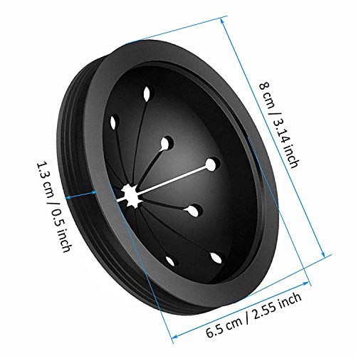 image for Meshatty Garbage Disposal Splash Guard, 3 Pack Sink Baffle Disposal Re