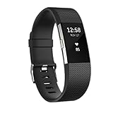 JOMOQ Fitbit charge2 Wristbands Replacement Silicone Watchband Style/Wireless Activity Tracker Accessories Silicon Wrist Strap with Safety Watch Buckle/ Clasp