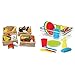 Melissa & Doug Food Groups - 21 Hand-Painted Wooden Pieces and 4 Crates with Melissa & Doug Let's Play House Wash and Dry Dish Set (24 pcs) Bundle