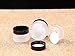 15ml /0.5 oz, 12 pack Small Glass Containers With Lids - Clear Frosted Sample Containers Strong Sealing Body Lotion Travel Jars With Inner Liners And Lids For Cosmetics,Face Cream,Mud Mask,Eye Cream