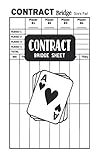 Contract Bridge Sheet: Contract Bridge Score Pads by Shane Washburn