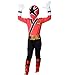 Wraith of East Power Rangers Costume Kids Cosplay Halloween Spandex Zentai Xl Red