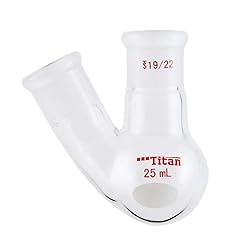Glass 25ml Heavy Wall 2 Neck Round Bottom