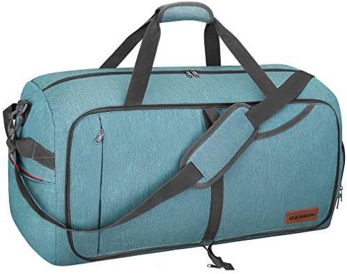 Canway 65L Travel Duffel Bag, Foldable Weekender Bag with Shoes Compartment for Men Women Water-proof & Tear Resistant 1 Canway 65L Travel Duffel Bag, Foldable Weekender Bag with Shoes Compartment for Men Women Water-proof & Tear Resistant
