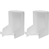 (2 pack) 99110437 S99110437 Range Hood Light Cover compatible with Broan Nutone 41000 40000 42000 45000 series range hood Models