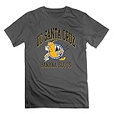Agongda Men NCAA University Of California UCSC Banana Slugs Logo T-shirts