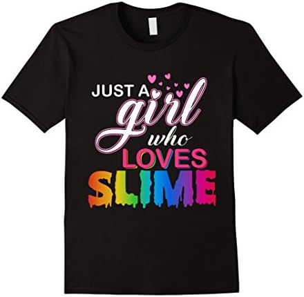 Slime Shirts for Girls - Just a Girl Who Loves Slime Tee