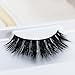 J-Skin 3D Mink Eyelashes Extensions, Made of 100% Natural Fur, Thick Reusable, Light Weight, Easy to Apply, More Glam, Curler