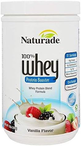 Naturade Whey Protein Booster Vanilla - 12 oz