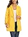 Mofavor Women's Lightweight Waterproof Raincoat with Hood Long Outdoor Hiking Rain Jacket
